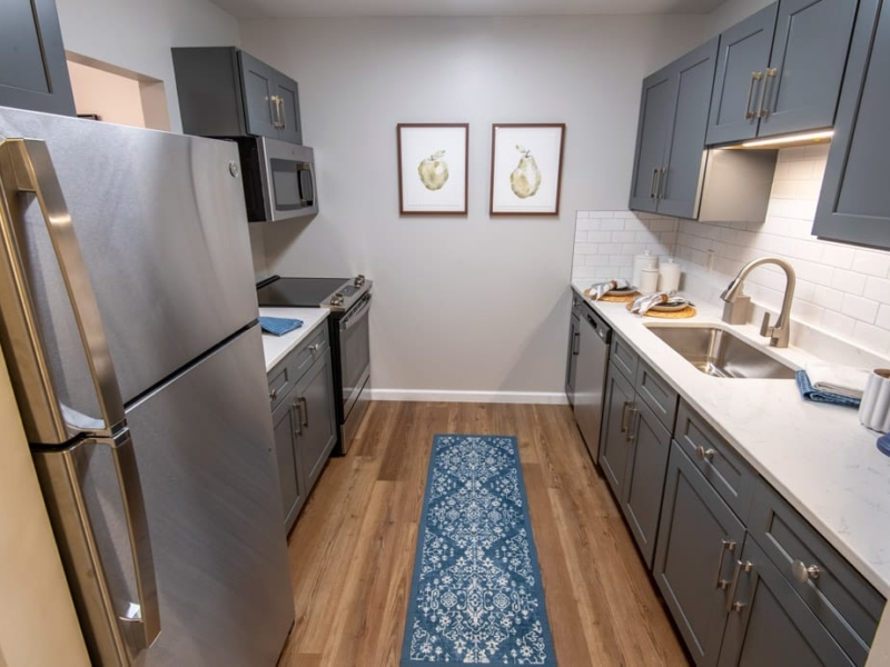 Two bedroom villa kitchen.