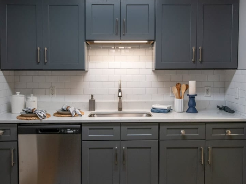 Two bedroom villa kitchen.