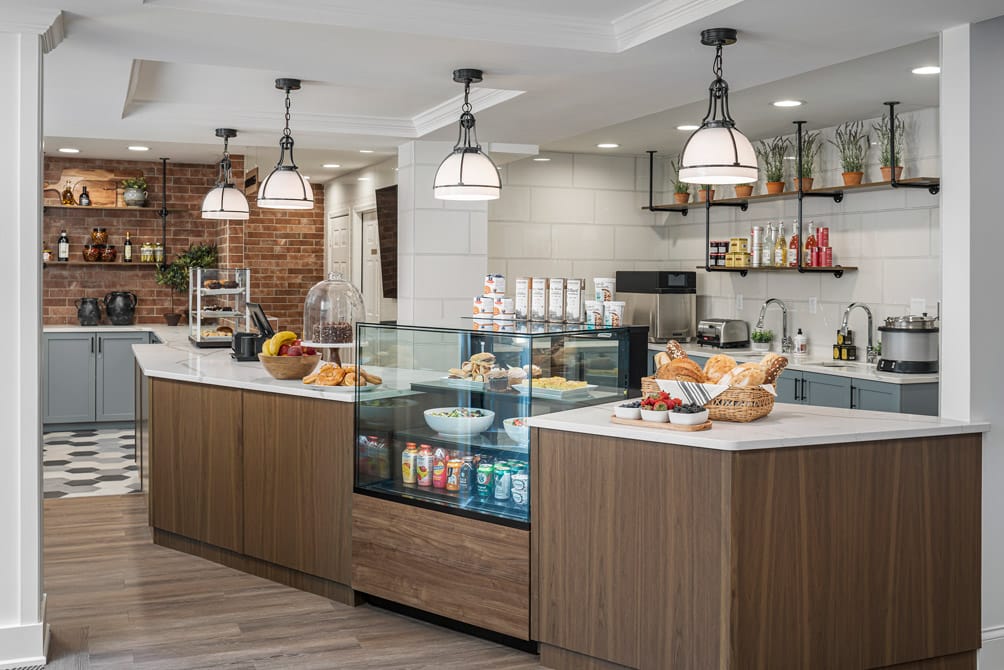 The independent living cafe at St. Peters.