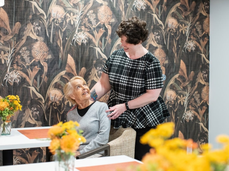 The watermark at home.