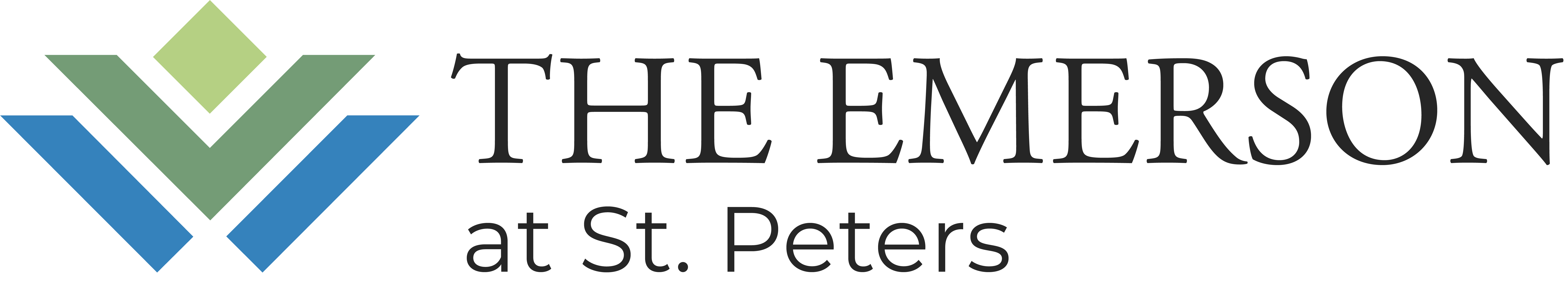 The Emerson at St. Peters Logo.