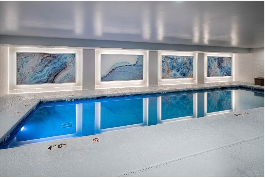 The Emerson indoor pool